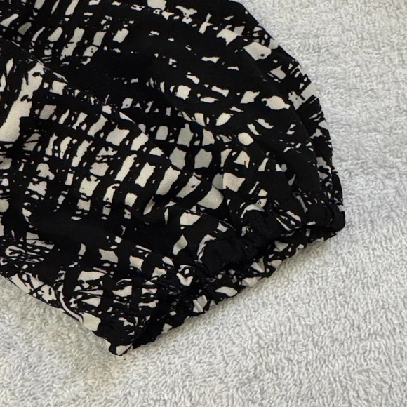 MICHAEL Michael Kors Abstract Top 3/4 length sleeve Elastic Waist Band - Picture 5 of 6